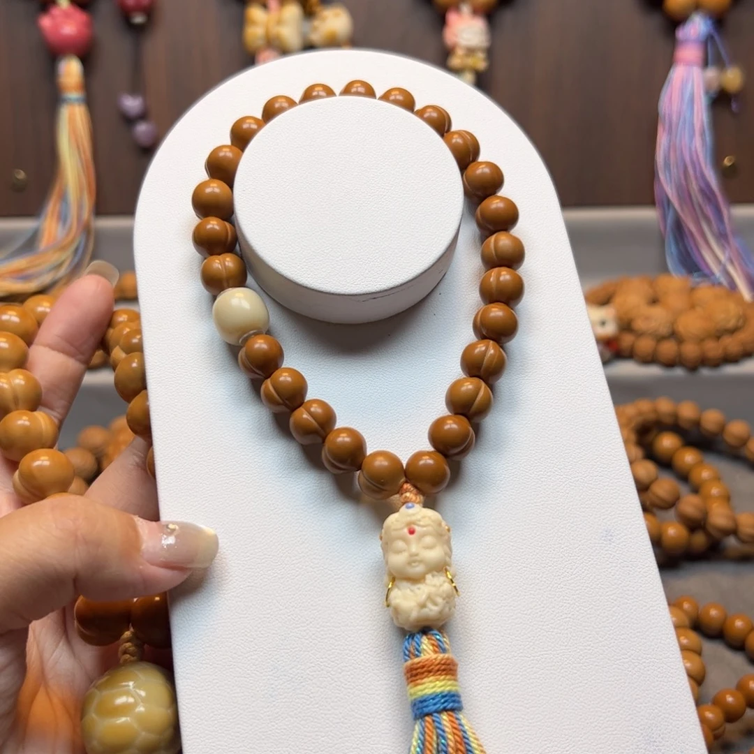 大***睛猴头核桃手串10.2屁桃