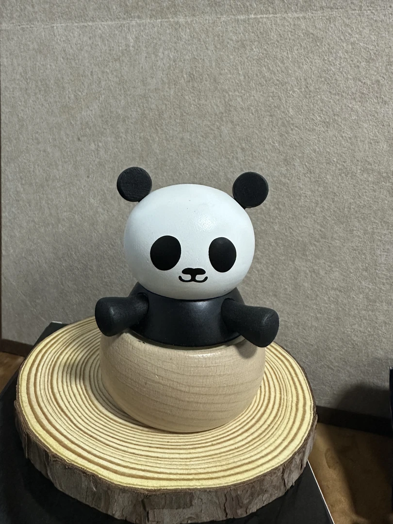 南乔 |  木质手工创意摆件 熊猫福利款 节日生日礼物