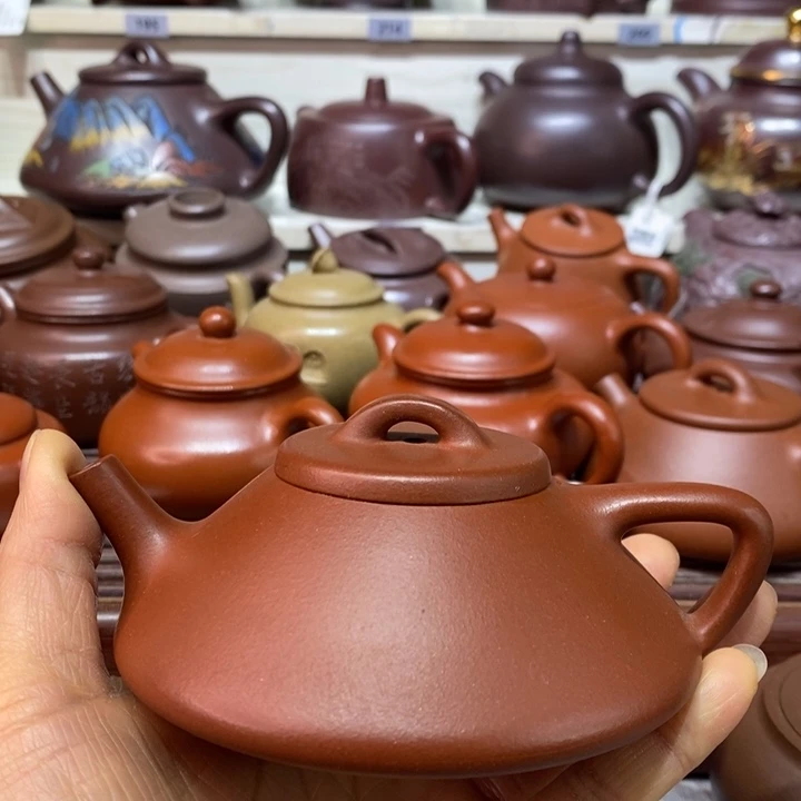茶壶紫砂微瑕处理一把