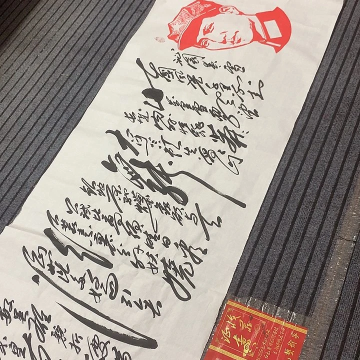 书法冯伟老师头像雪