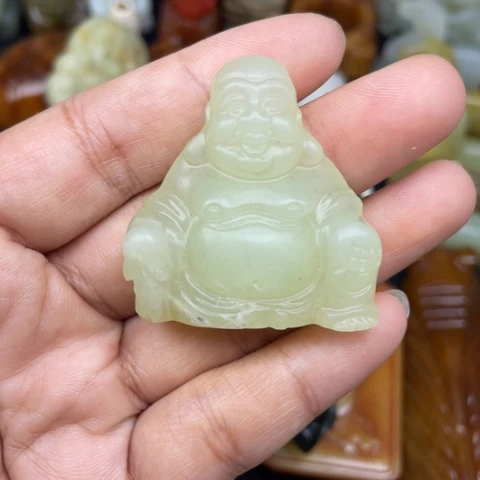 未镶嵌蛇纹石玉颈饰107