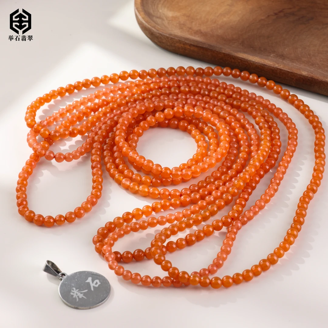 【举石臻品】TH0531-1008-6南红玛瑙珠串（一件/多样性/约5mm）L