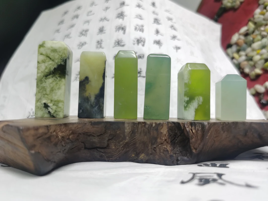 玉材质玉玺印章小摆件中式工艺品文房用品