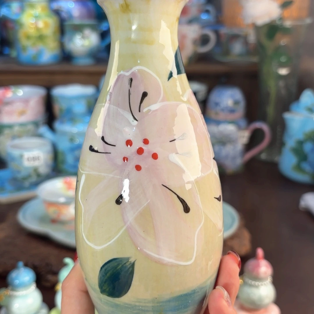 景德镇手绘高温釉下彩陶瓷茶具