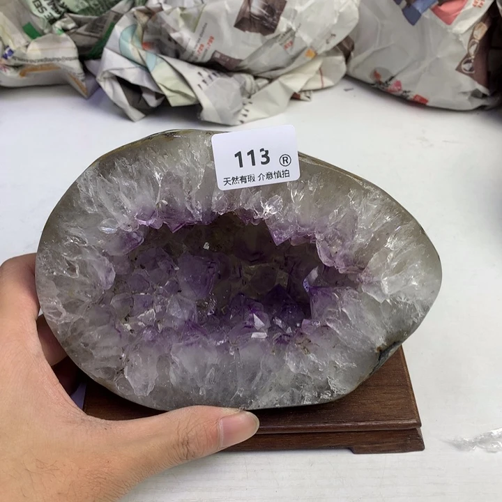 紫晶大型摆件（非配饰）未镶嵌