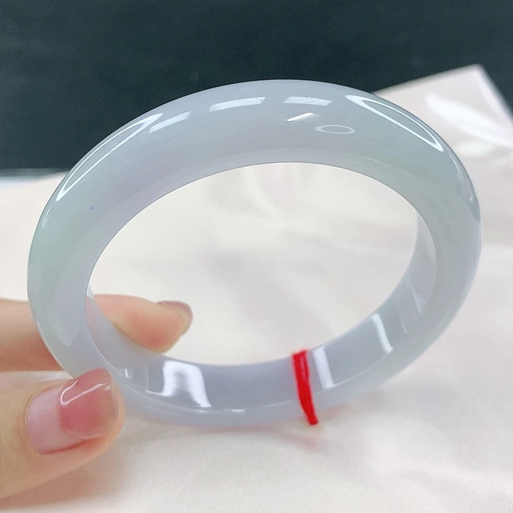 翡翠未镶嵌手镯圈57.7，79024