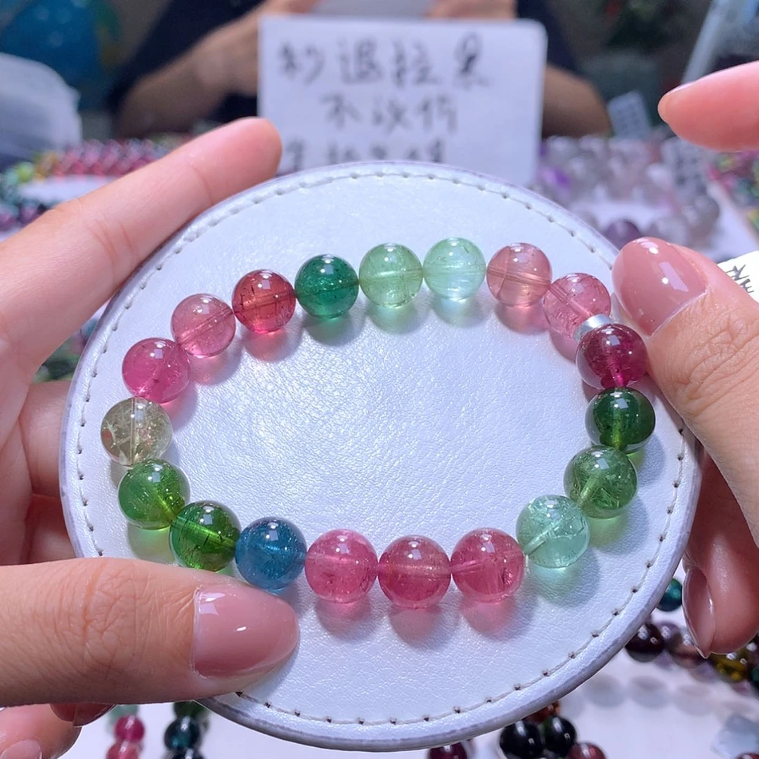 【闪购商品】未镶嵌手链碧玺10.4m