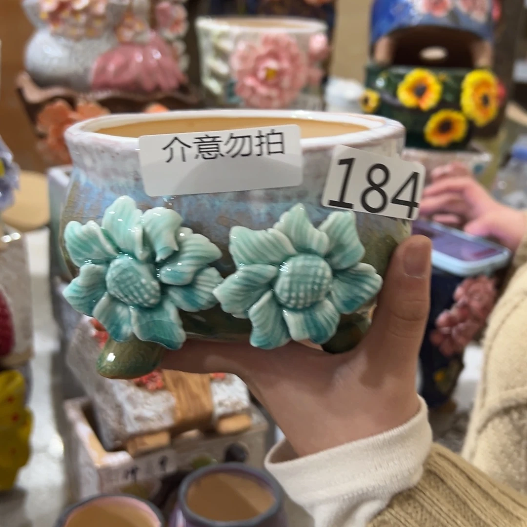 花盆，拍满20发货，退款拉黑