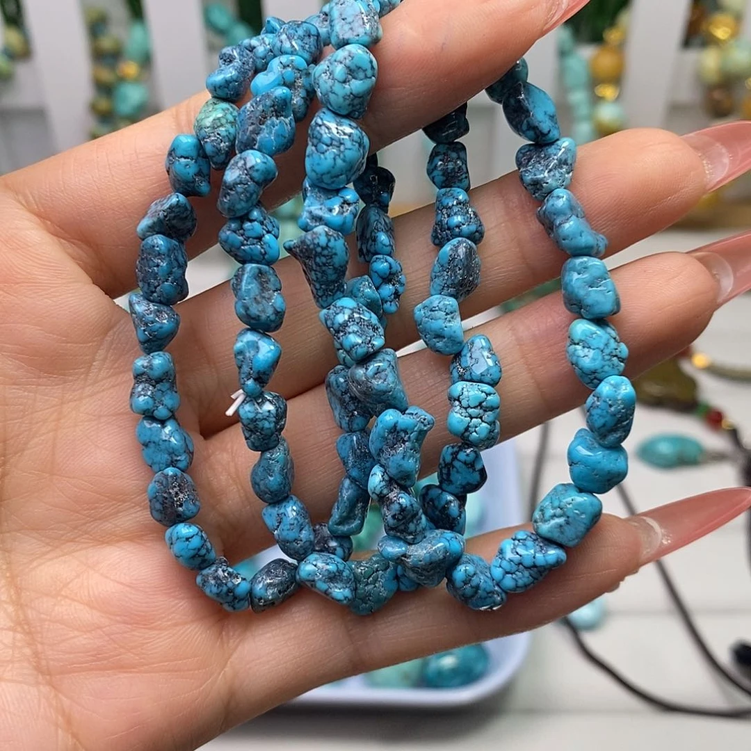 未镶嵌绿松石手链我*好