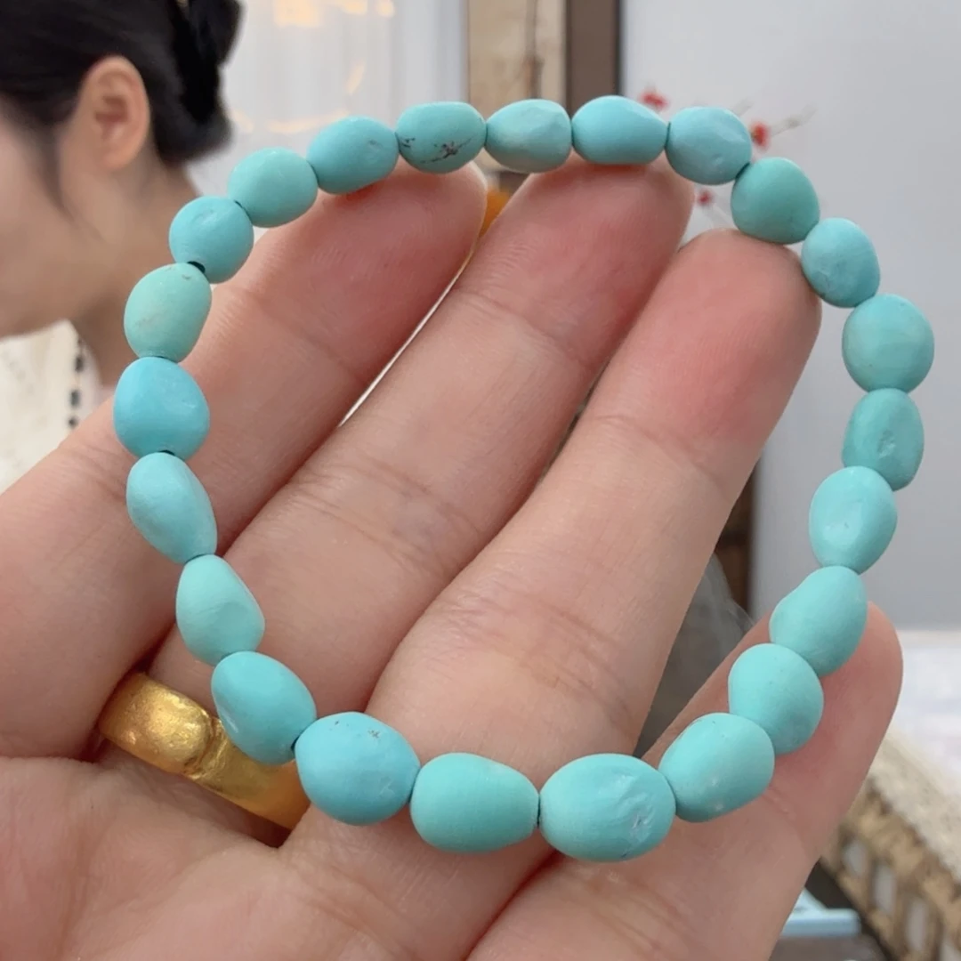 绿松石18K金镶嵌珠宝奇石