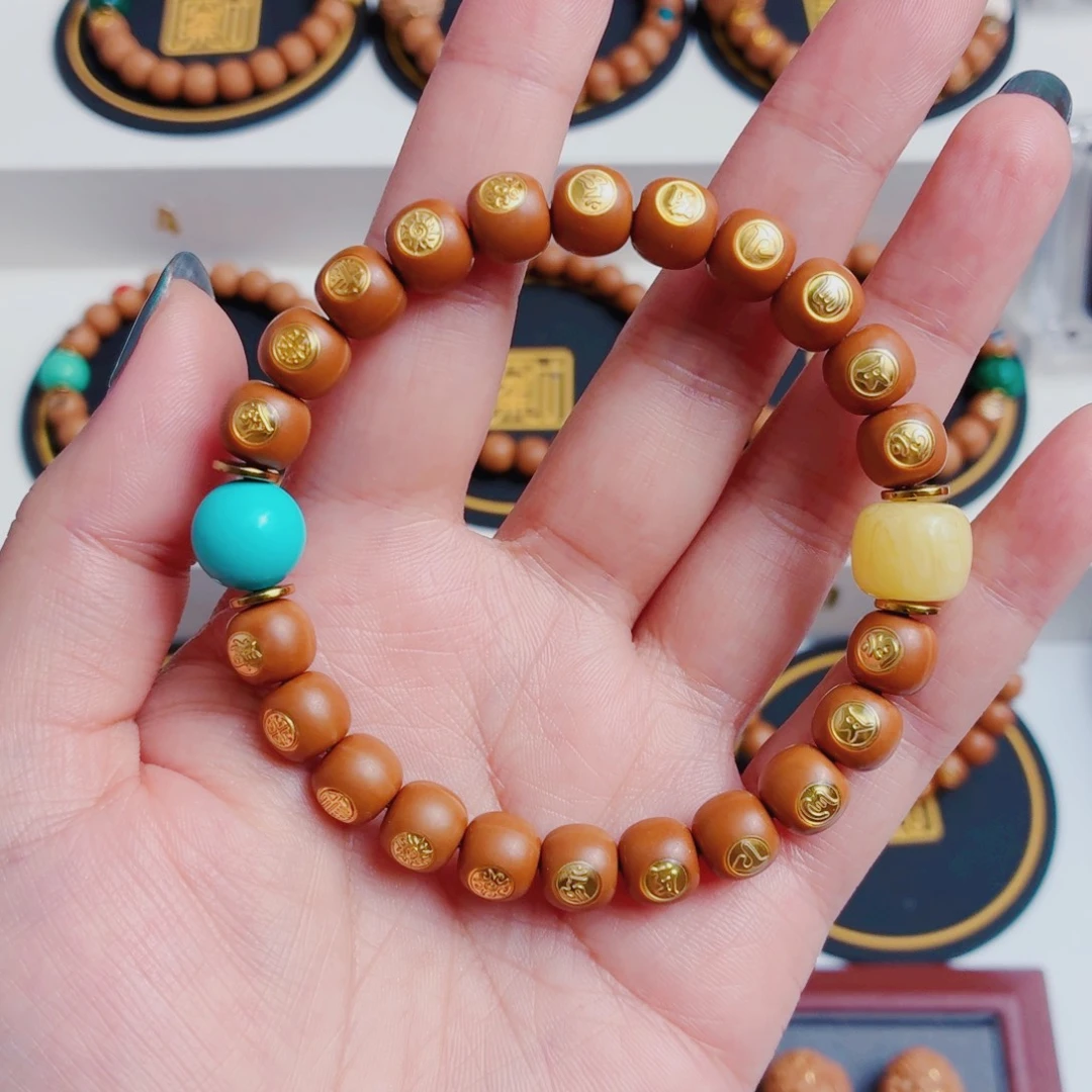 娱***丐猴头核桃手串猴头手串