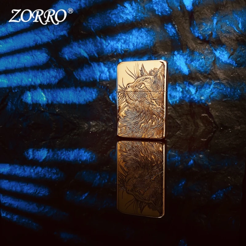 紫铜仰望星空的猫（不赠送煤油）