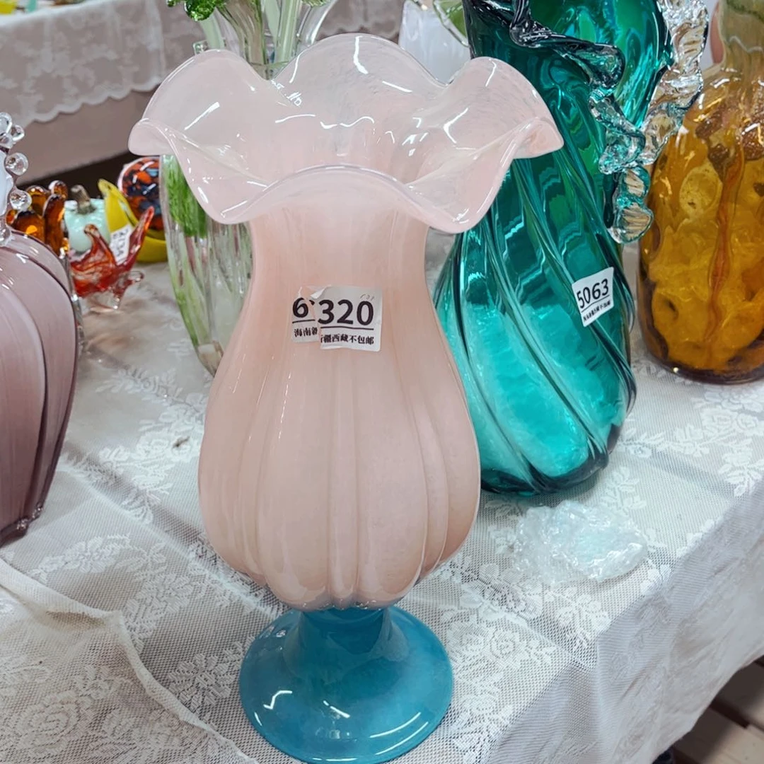 6320高35厘米左右，618福利 家悦琉璃花瓶