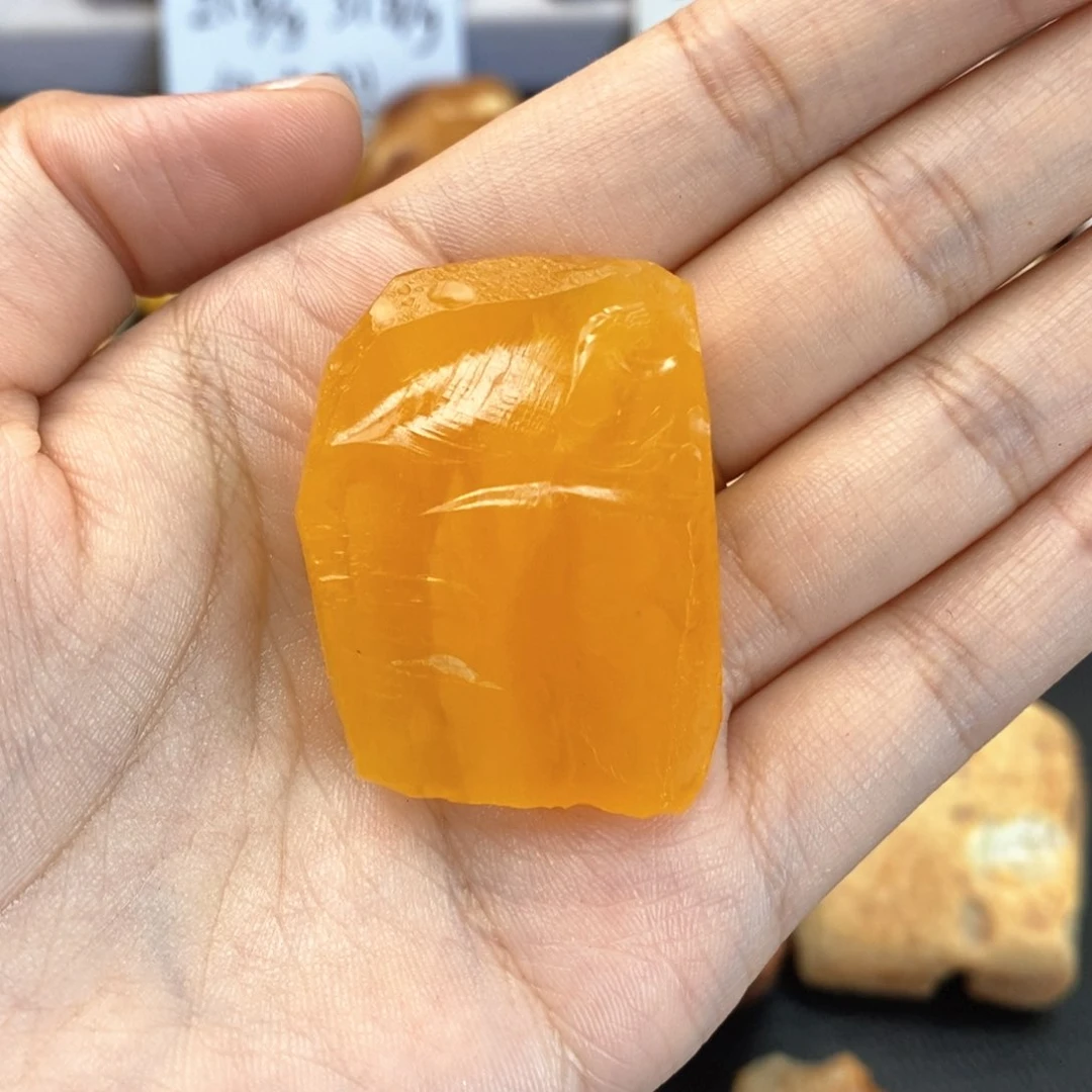 大***雨定制琥珀未镶嵌蜜蜡