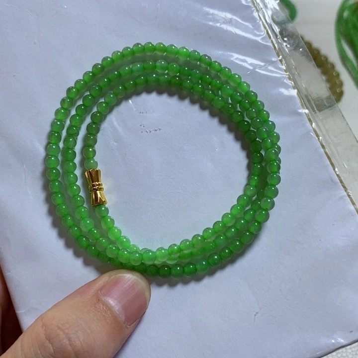 定制翡翠未镶嵌缅甸翡翠A货卡4+