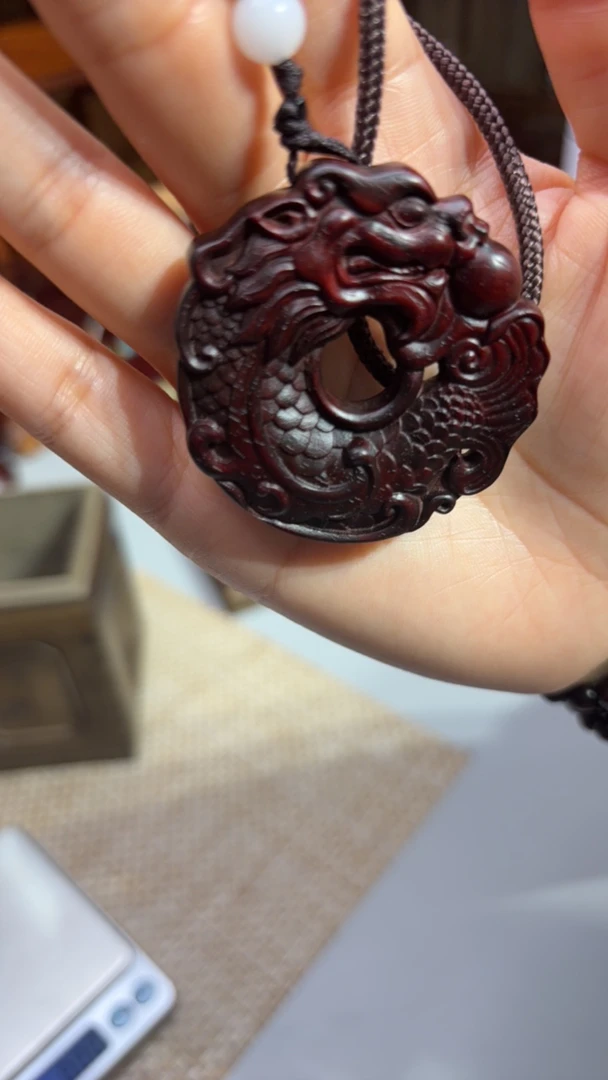 印度小叶紫檀手把件