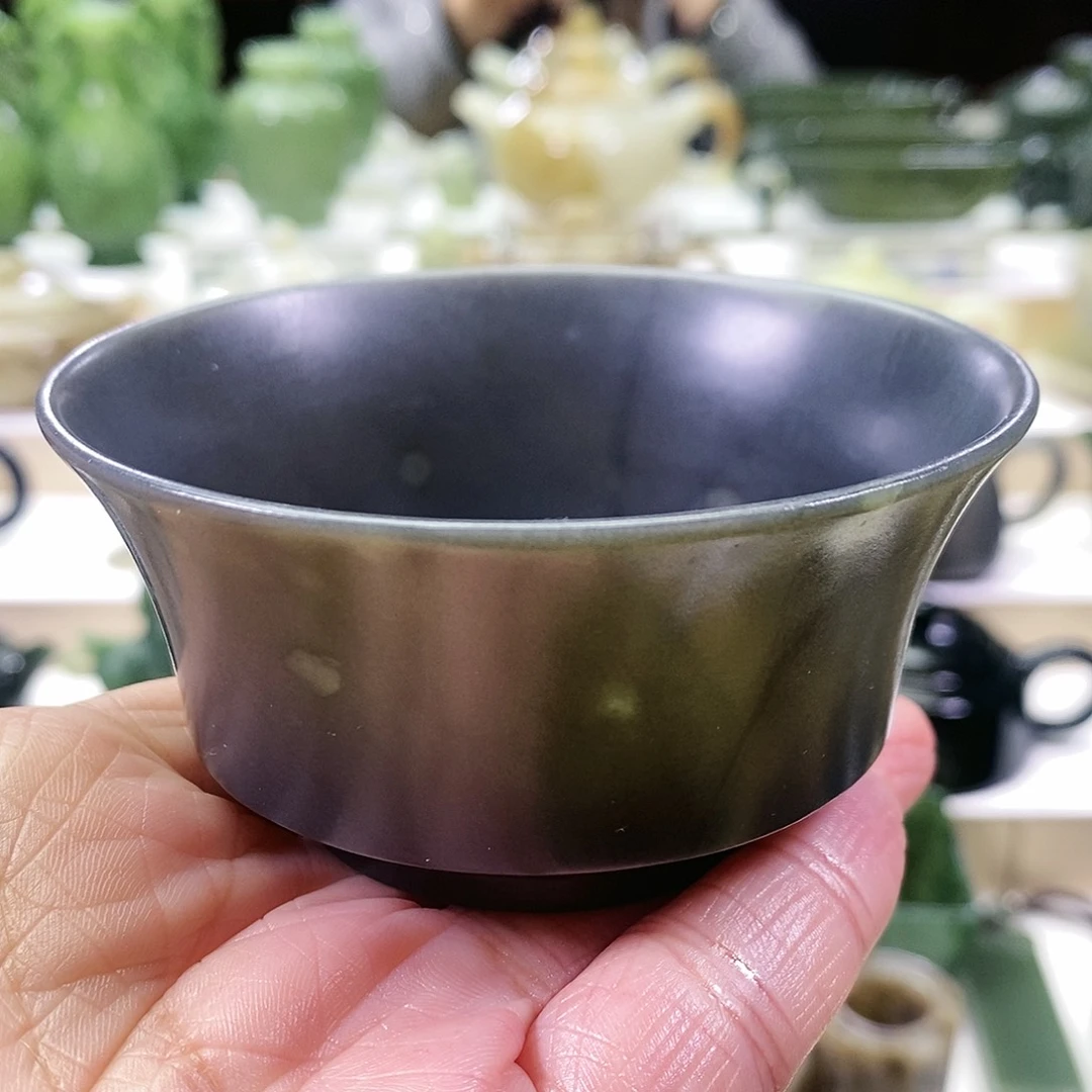 和田玉茶杯未镶嵌155ml