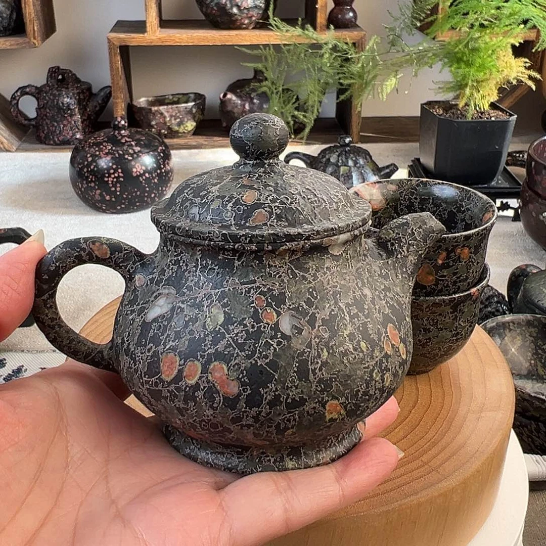 梅花玉精品潘壶茶壶