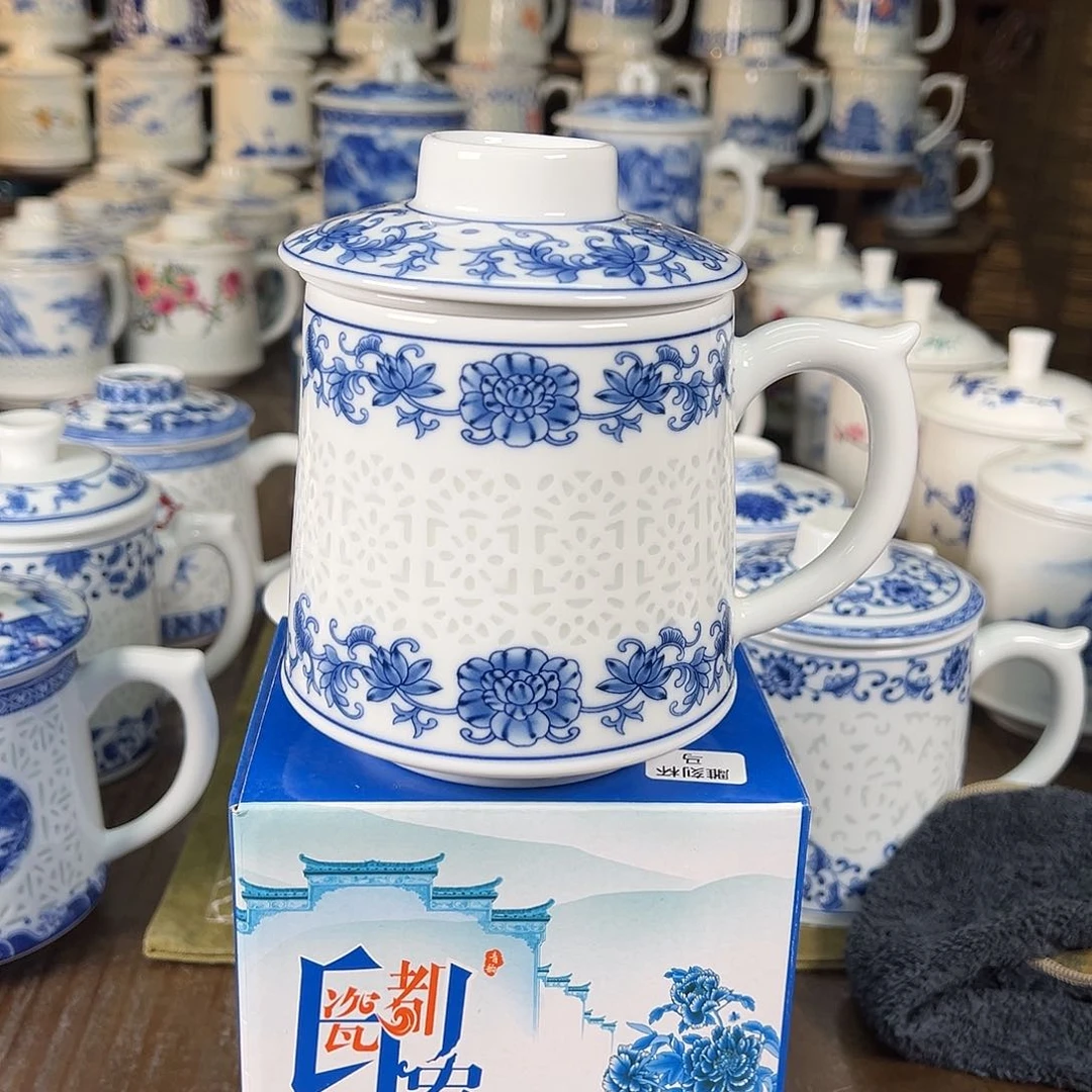 景德镇陶瓷高温办公杯