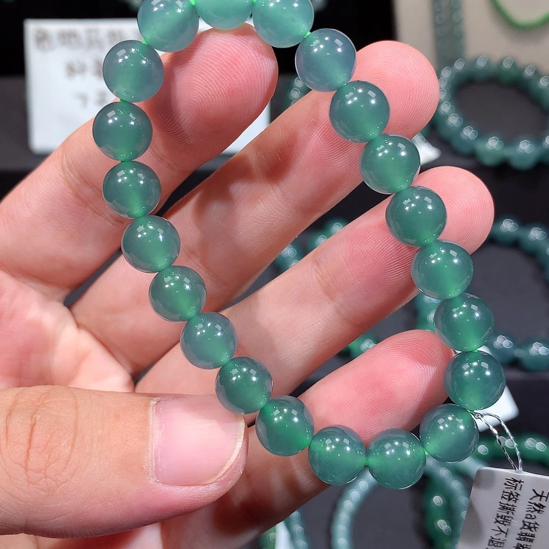 未镶嵌手链翡翠天然a货翡翠手串8.8