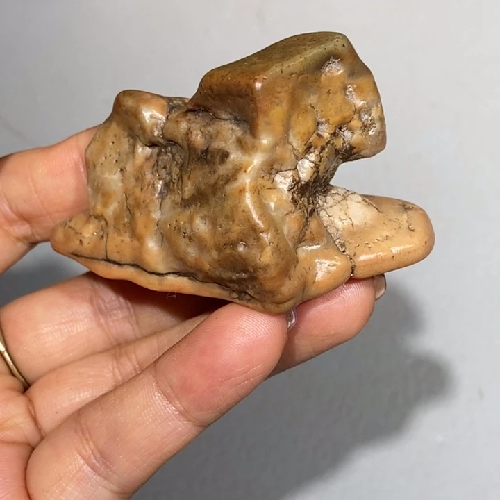 玛瑙/玉髓车挂合金石*道35