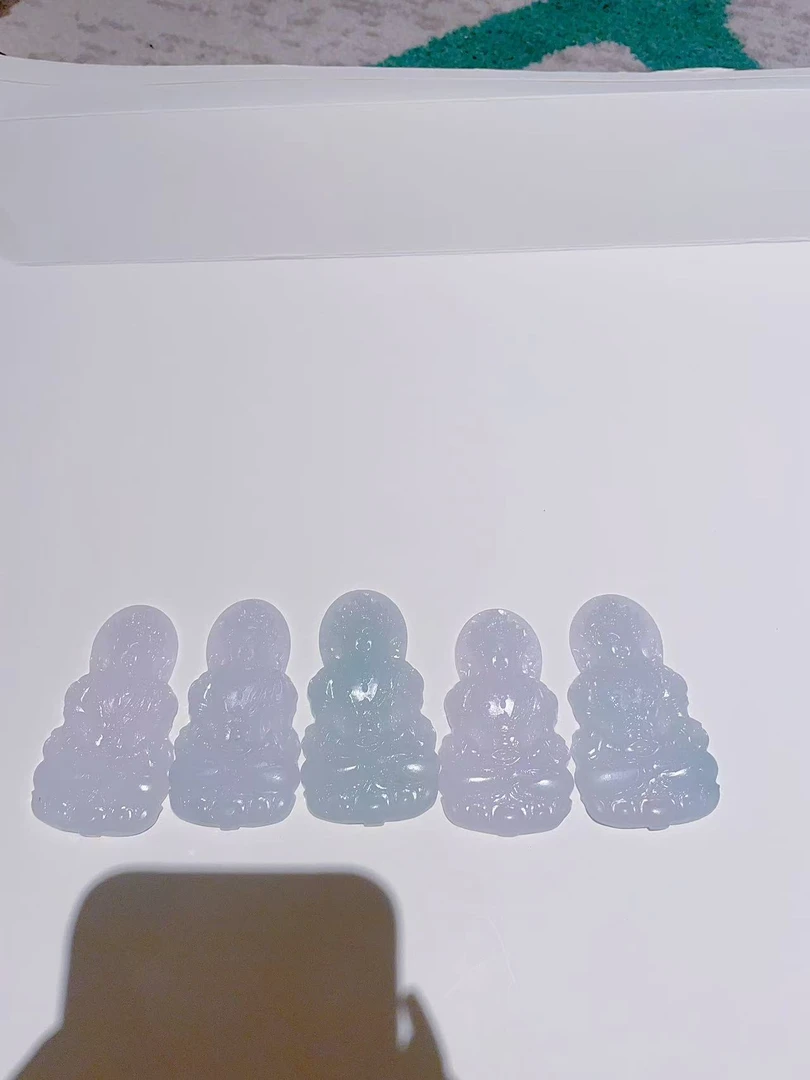 定制翡翠未镶嵌未抛光毛货度母多样性发其一拍一发一30