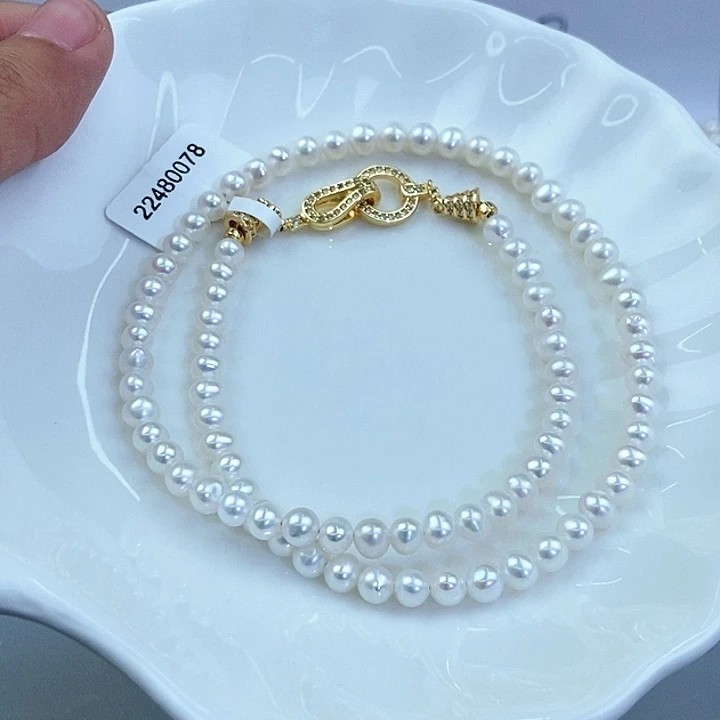 淡水珍珠颈饰未镶嵌