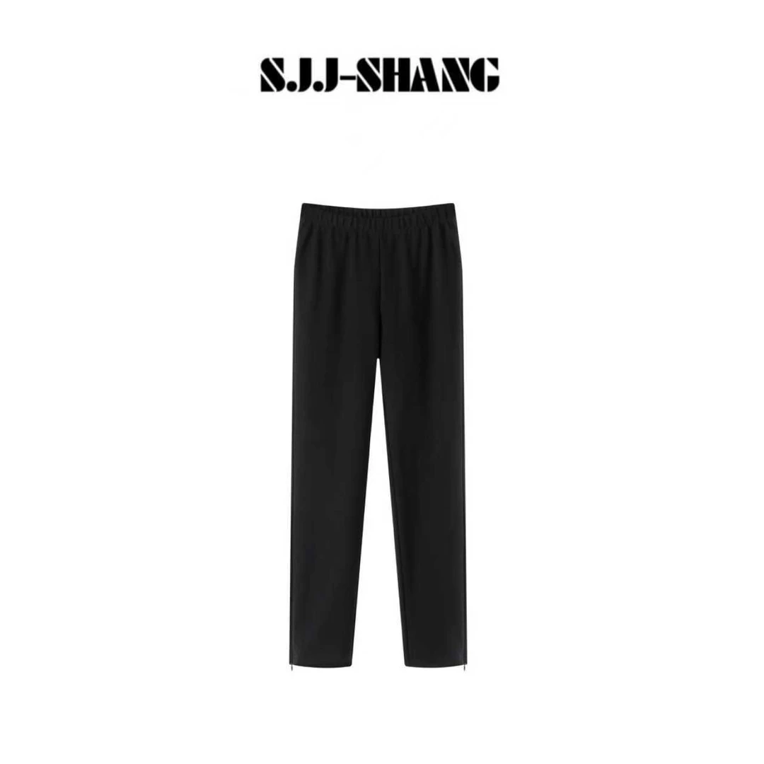 SJJ-SHANG【小鸟腿】神裤系列时髦无序直筒休闲裤q135229p