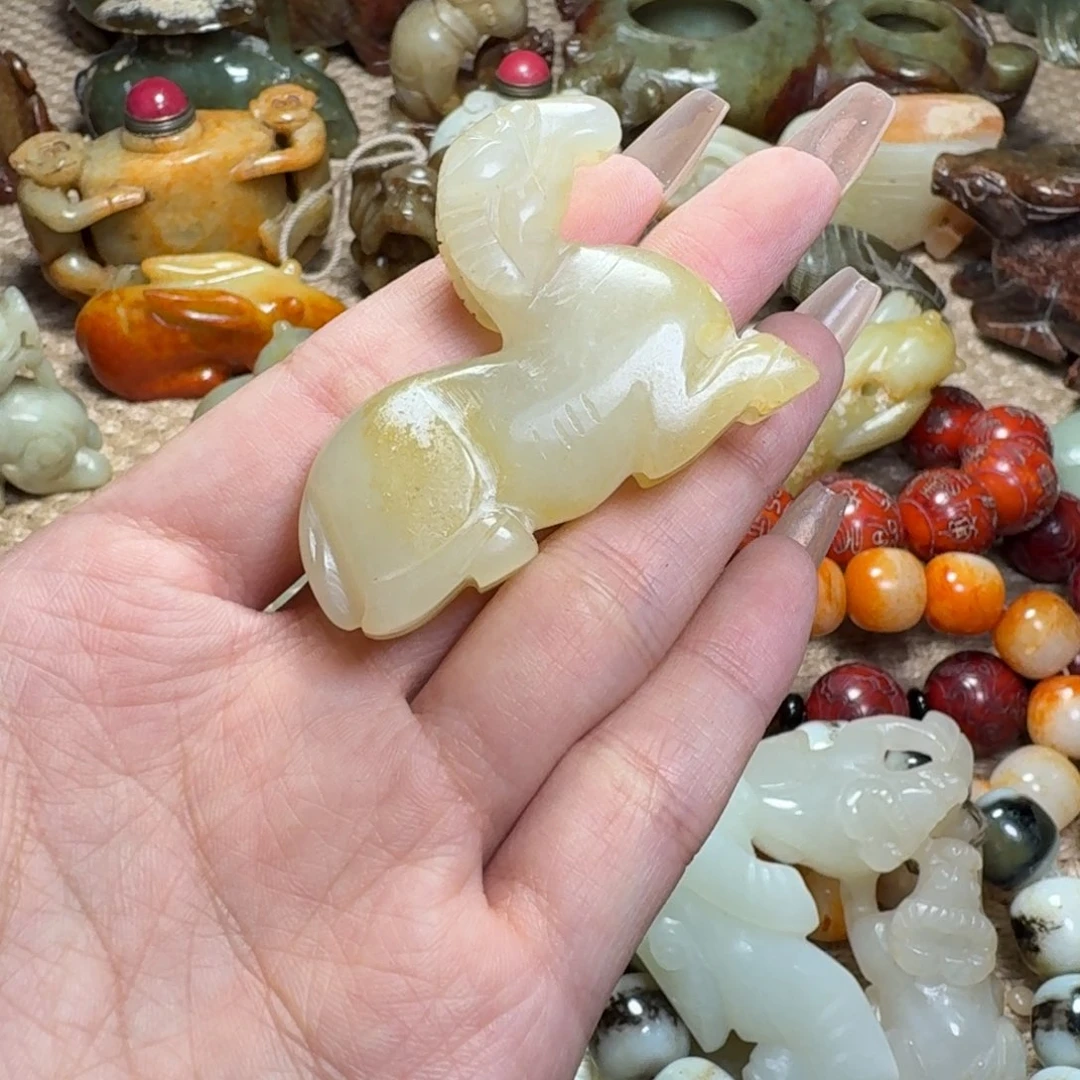 吊坠白玉菩提挂件