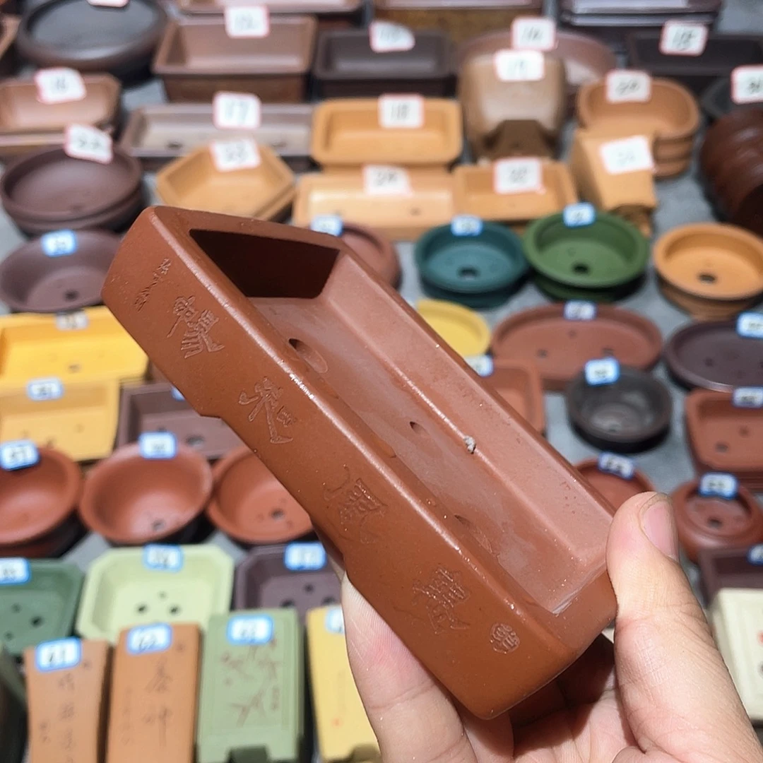 紫砂小盆10*7.5*1.5