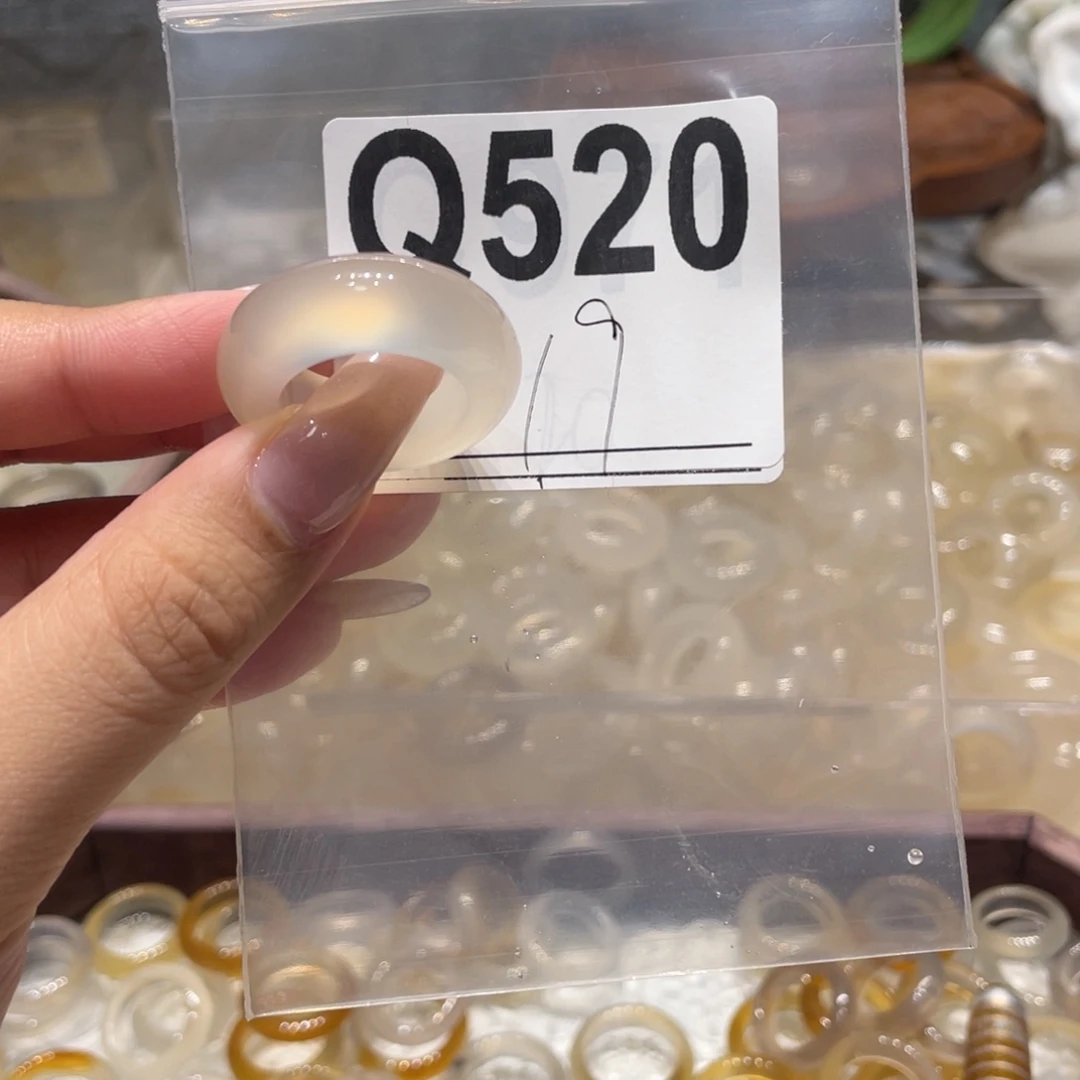玛瑙/玉髓未镶嵌戒指520