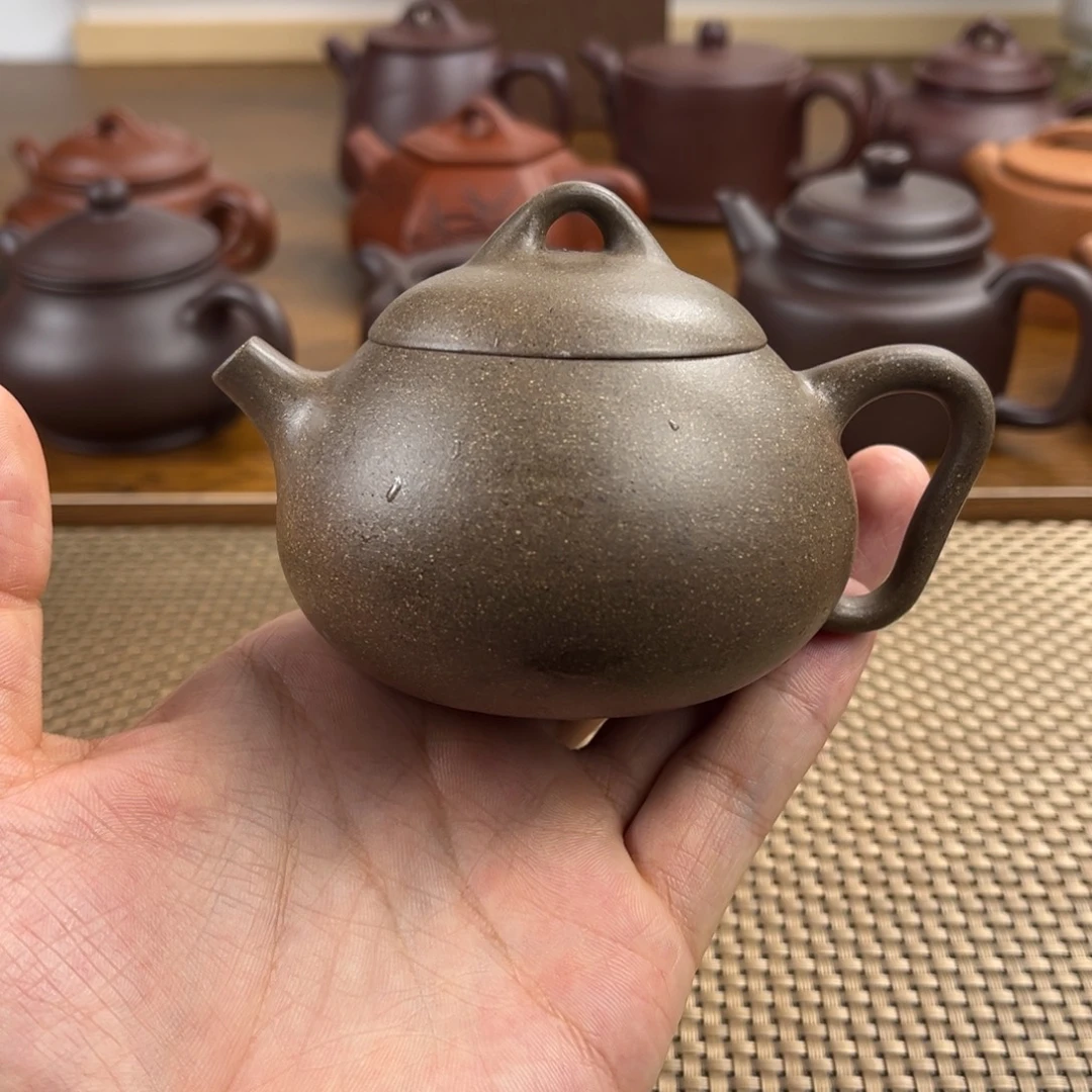 茶壶紫砂手工制作壶嘴微瑕