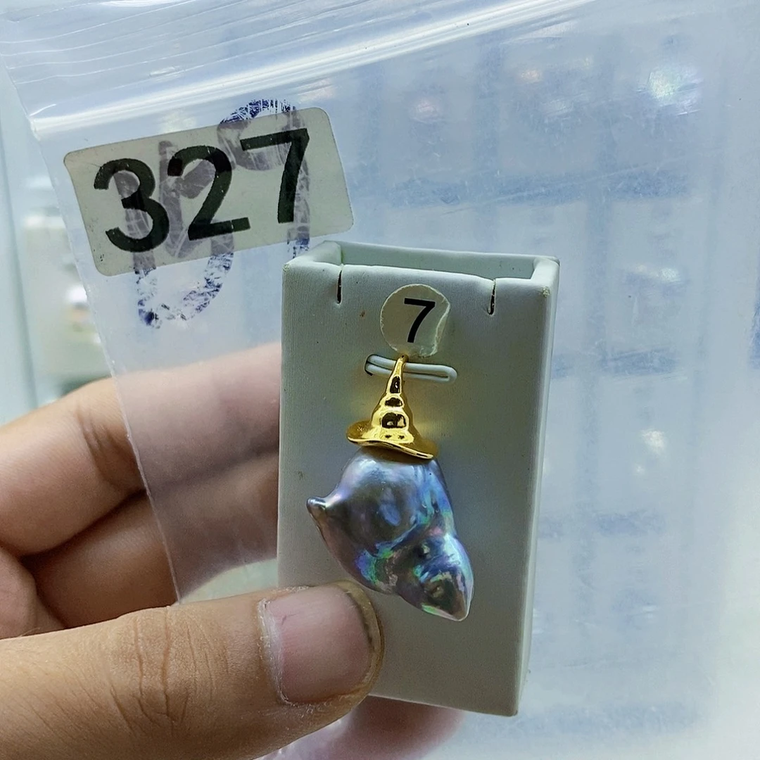 颈饰合金淡水珍珠