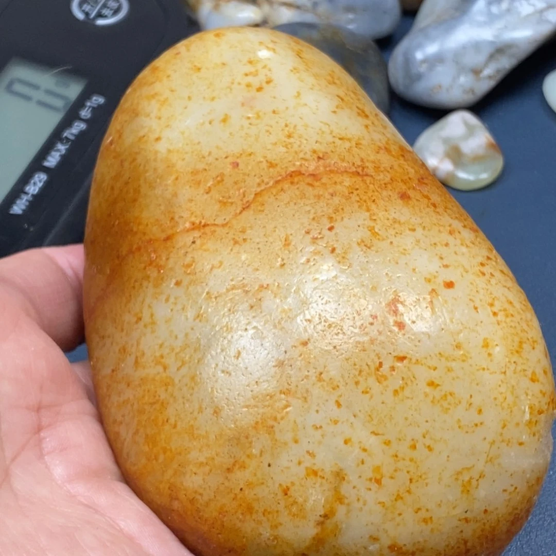 和田玉未镶嵌挂件荻*