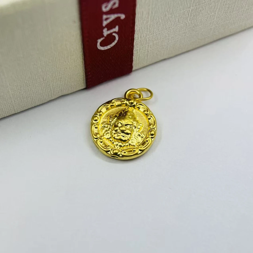 金祥顺黄金足金999卡12黄财神DP1156
