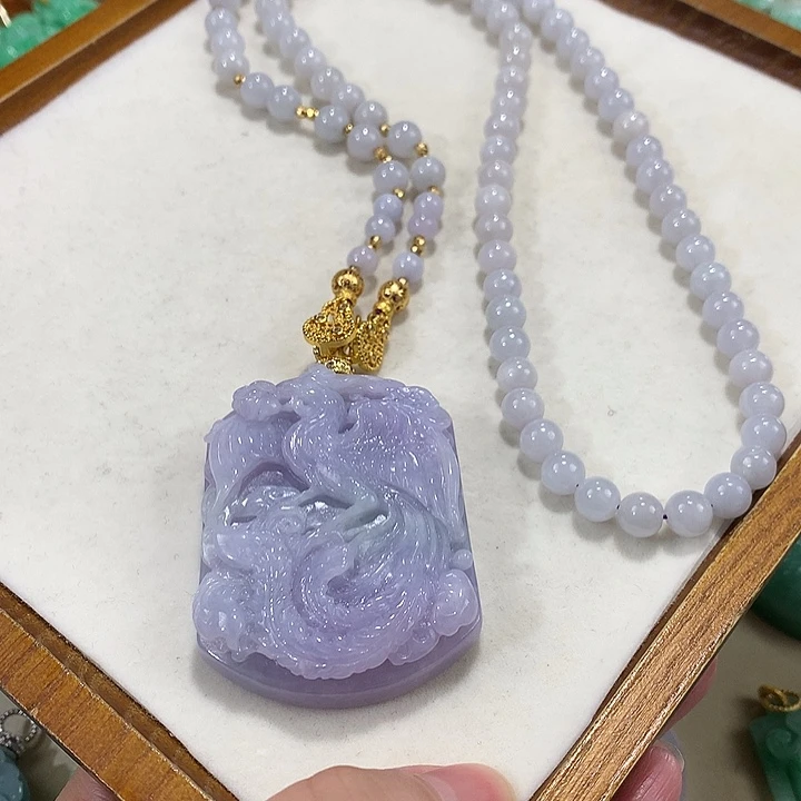 翡翠未镶嵌颈饰翡翠吊坠