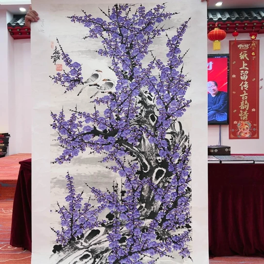 国画杜宝才展览原作