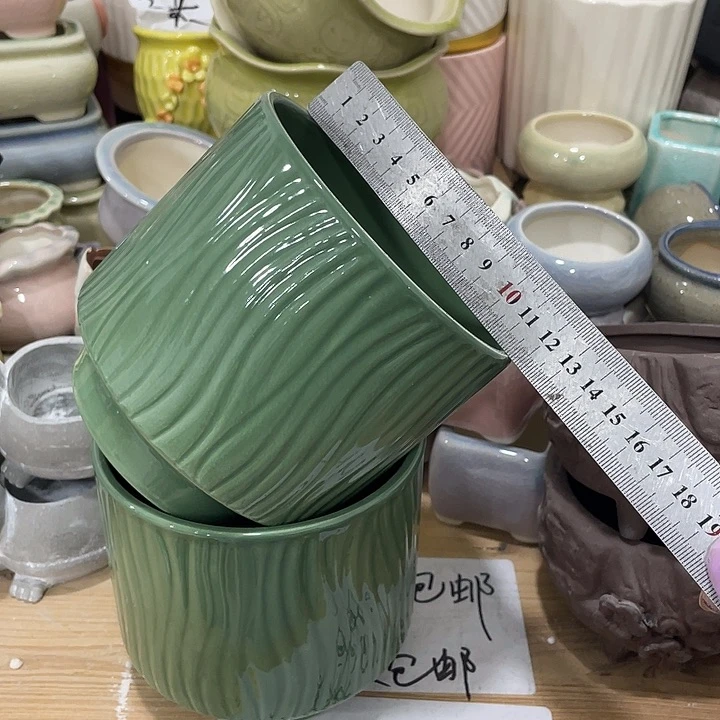 红陶陶瓷花盆凑满12米包邮