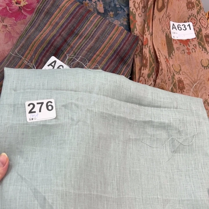 麻276高支汉麻天丝1米