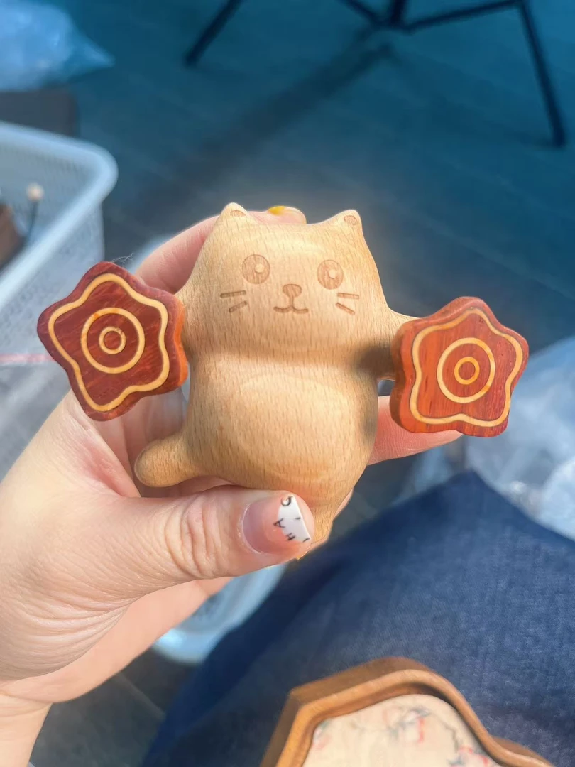 招财猫车载通风口摆件
