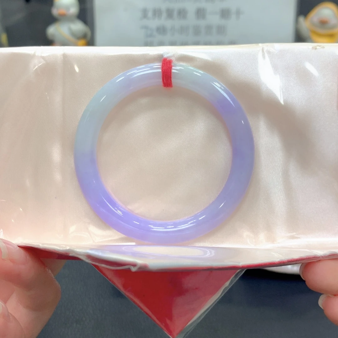 翡翠未镶嵌手镯1号