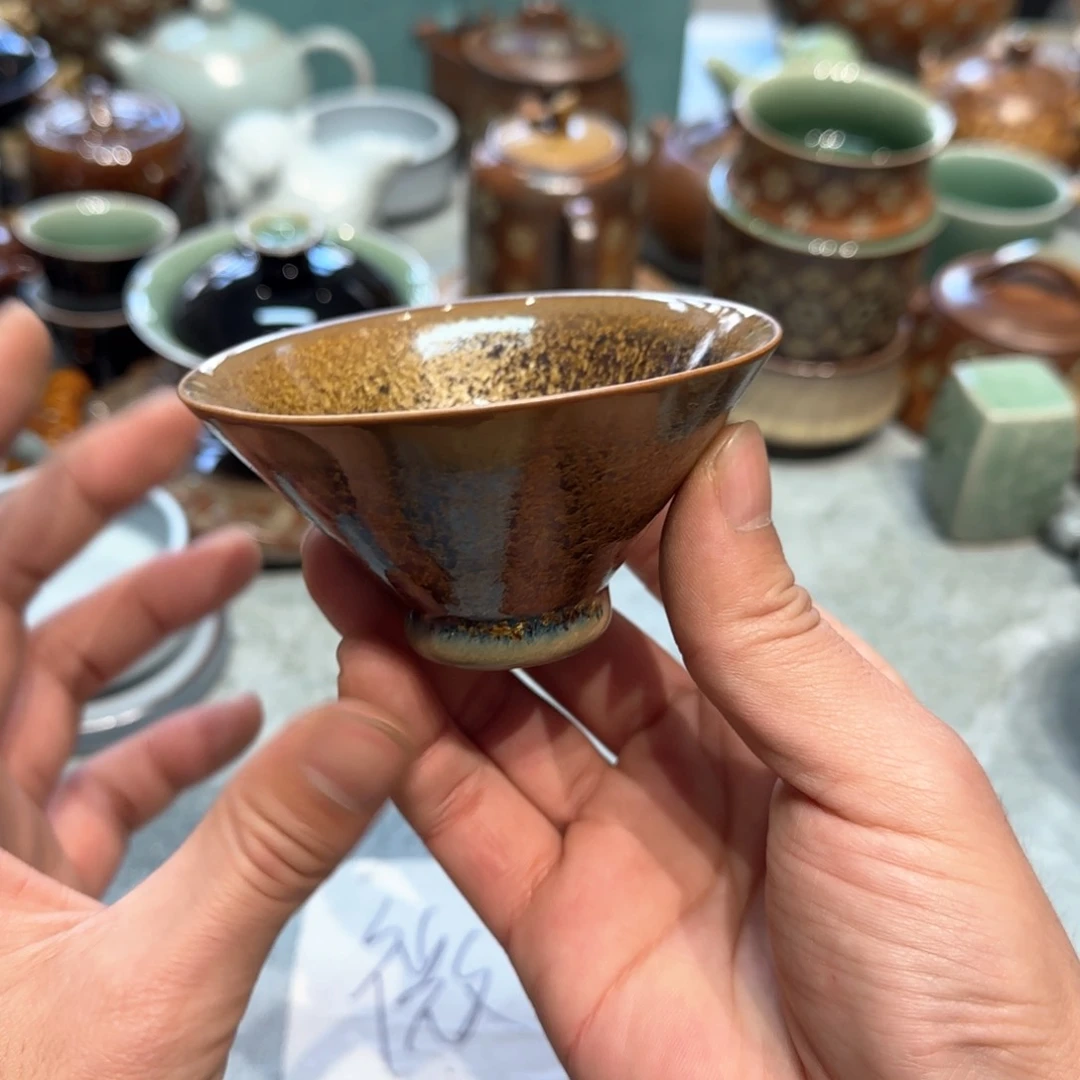 小金茶具青瓷茶器