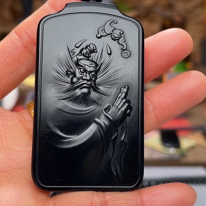 翔***了和田玉（墨玉）未镶嵌吊坠(不含链)体验价