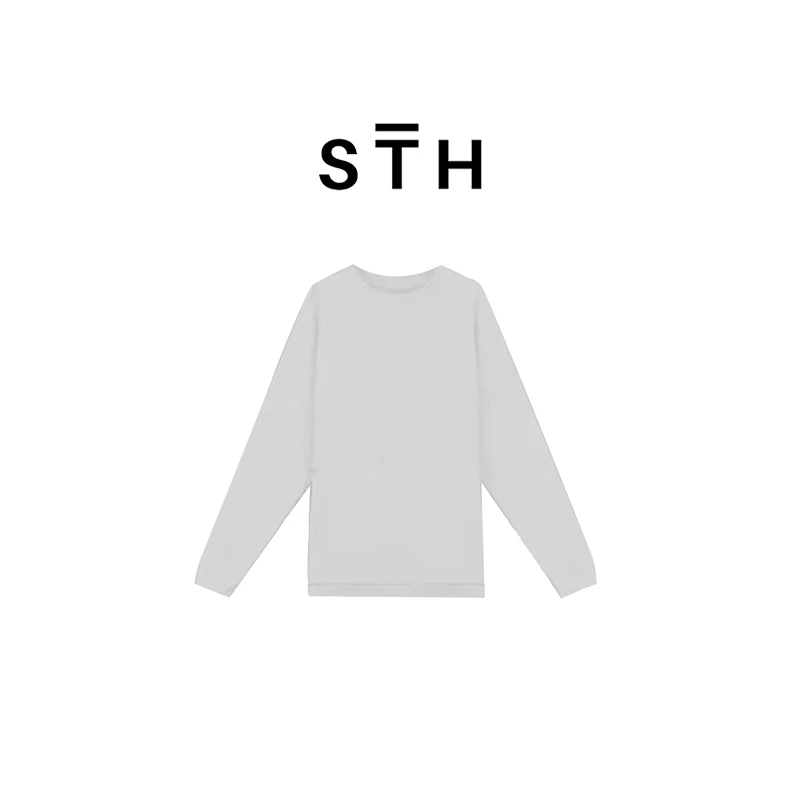 【紫霞】插肩袖长袖T恤女休闲上衣2025春季新款打底衫体恤纯色