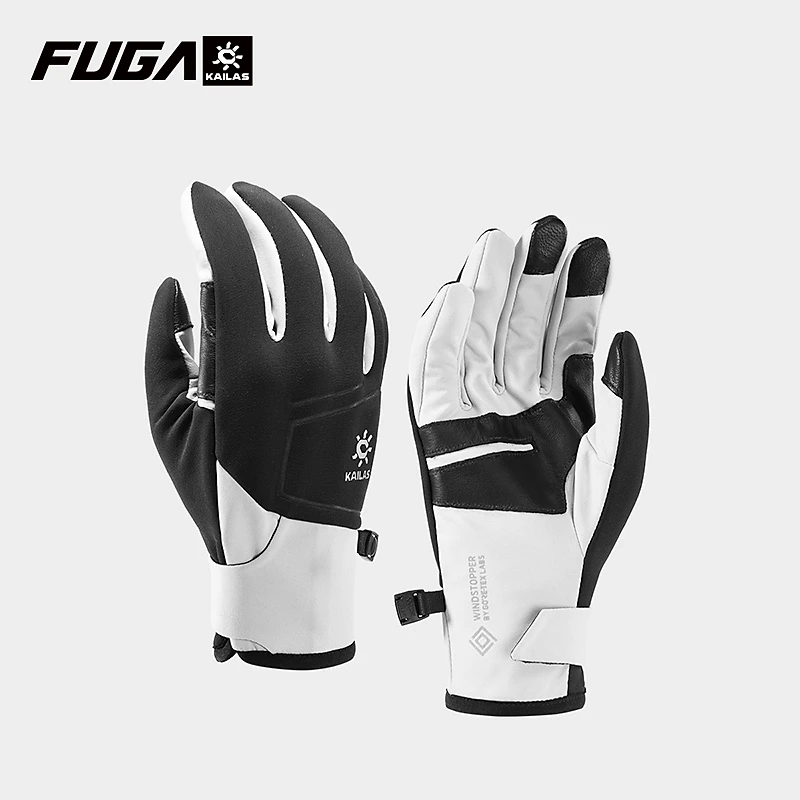 [会员积分兑换】户外女款驭风II可触屏防风保暖手套KM2504201