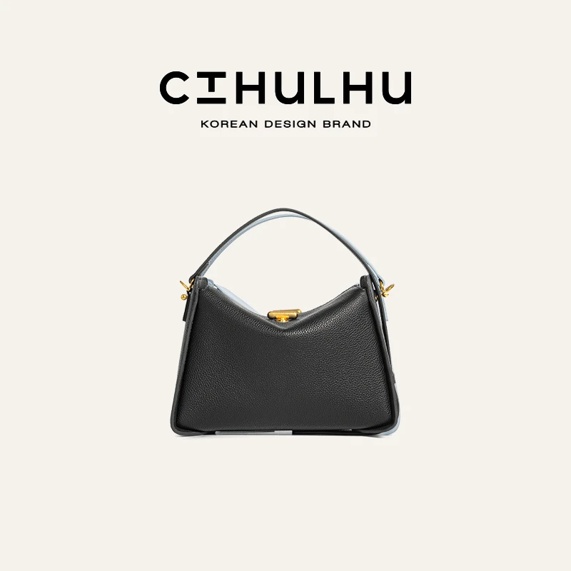 CTHULHU【锁扣便当包】CT411B267韩国小众品牌通勤休闲包包YY