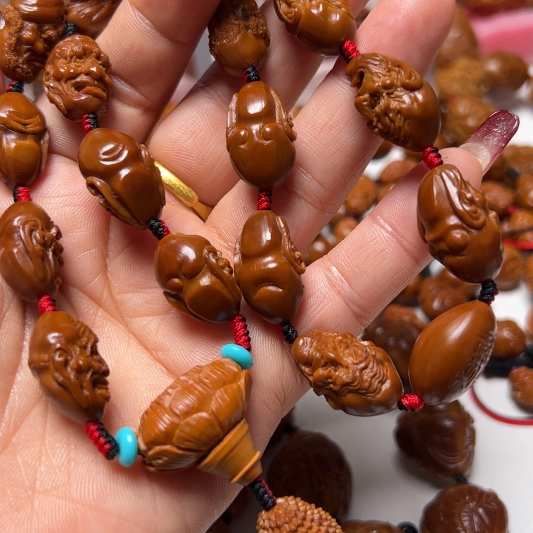 橄榄核手串繁*橄榄核雕