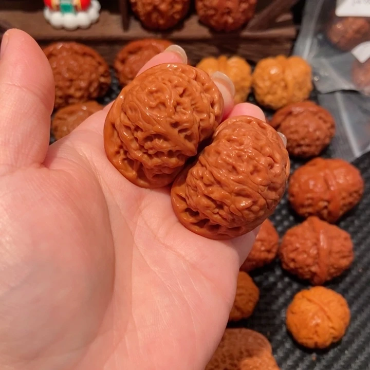 文玩核桃把件祝*42尺寸宫灯1214