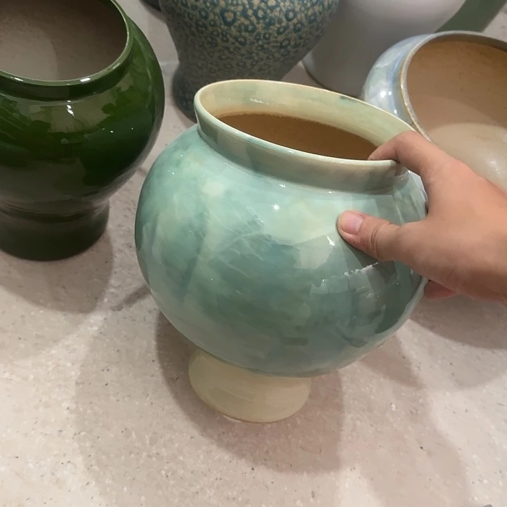 白泥花盆正品有孔