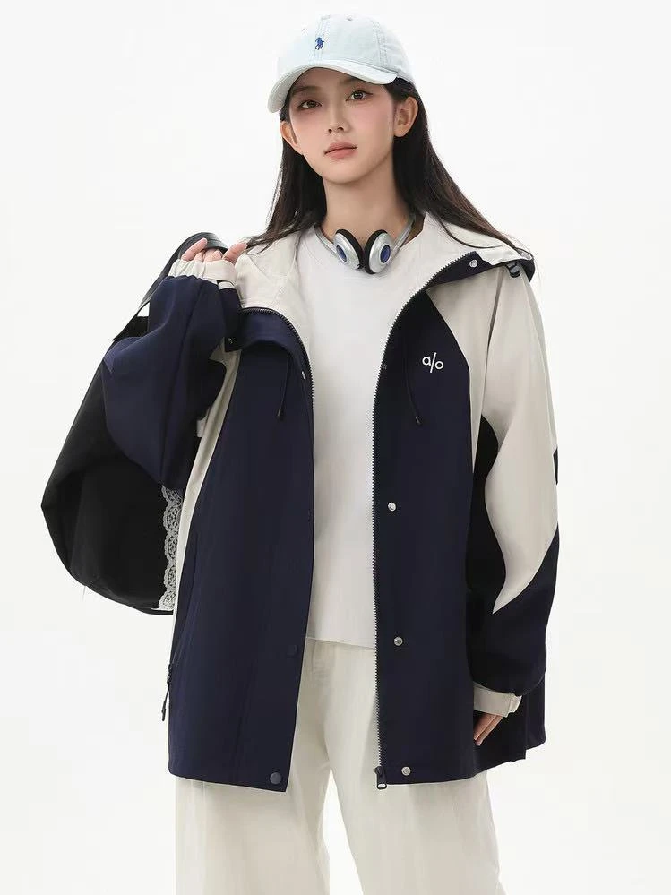 254JA01～高品质青少年秋冬季夹棉厚冲锋衣外套